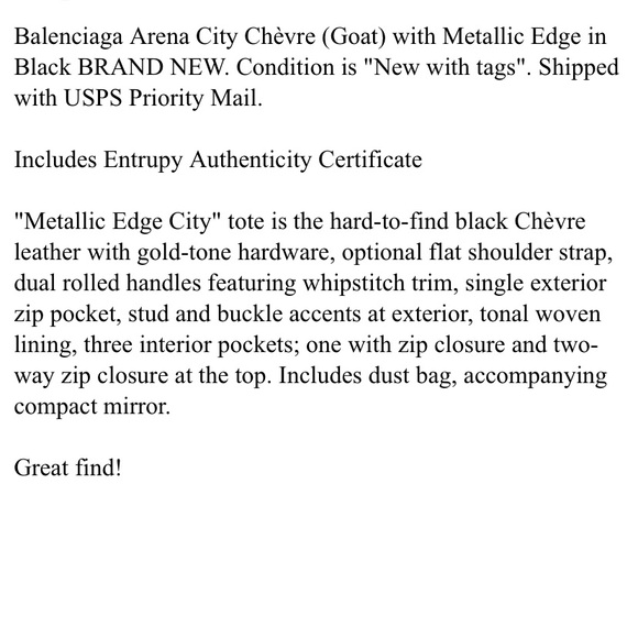 ❣️BRAND NEW BALENCIAGA HANDBAG❣️ - Picture 6 of 6